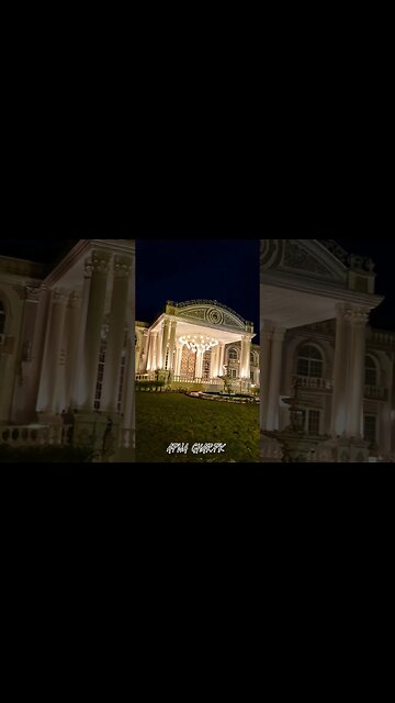 🌟A stunning night view of Pakistan’s most exquisite mansion. 🔥🏡