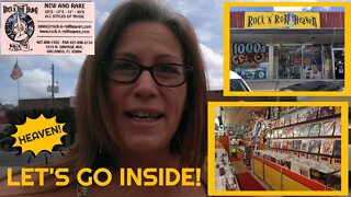 TSEL TRIP TO ROCK & ROLL HEAVEN TSEL visits Old School Record Store VINYL Junkies TSEL reacts!