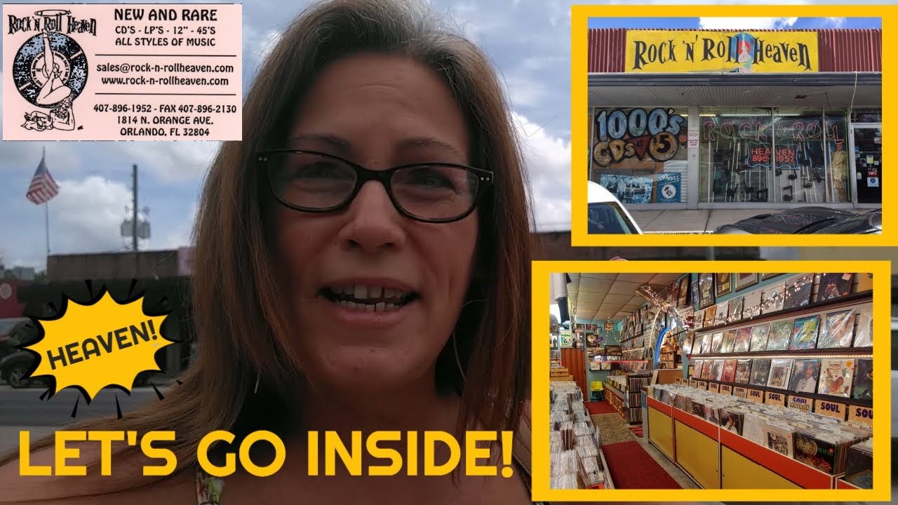 TSEL TRIP TO ROCK & ROLL HEAVEN TSEL visits Old School Record Store VINYL Junkies TSEL reacts!