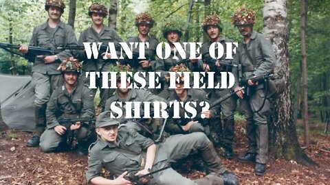 West German Bundeswehr Moleskin O.D. Field Shirts at Mike's Militaria!