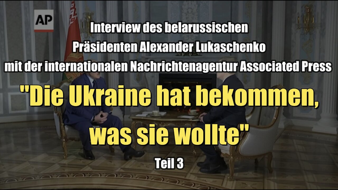 Belarussischer Präsident Lukaschenko: "Die Ukraine hat bekommen, was sie wollte"