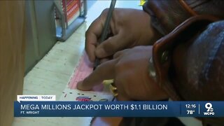 Mega Millions jackpot up to $1.28 billion ahead of Friday's drawing