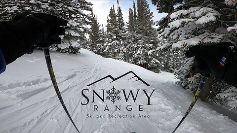 Skiing the Snowy Range, Medicine Bow Routt National Forest, Wyoming