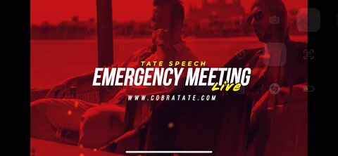 Go watch there live video on TateSpeech