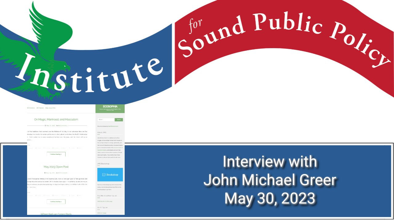 Interview With John Michael Greer on The Topic of social cohesion