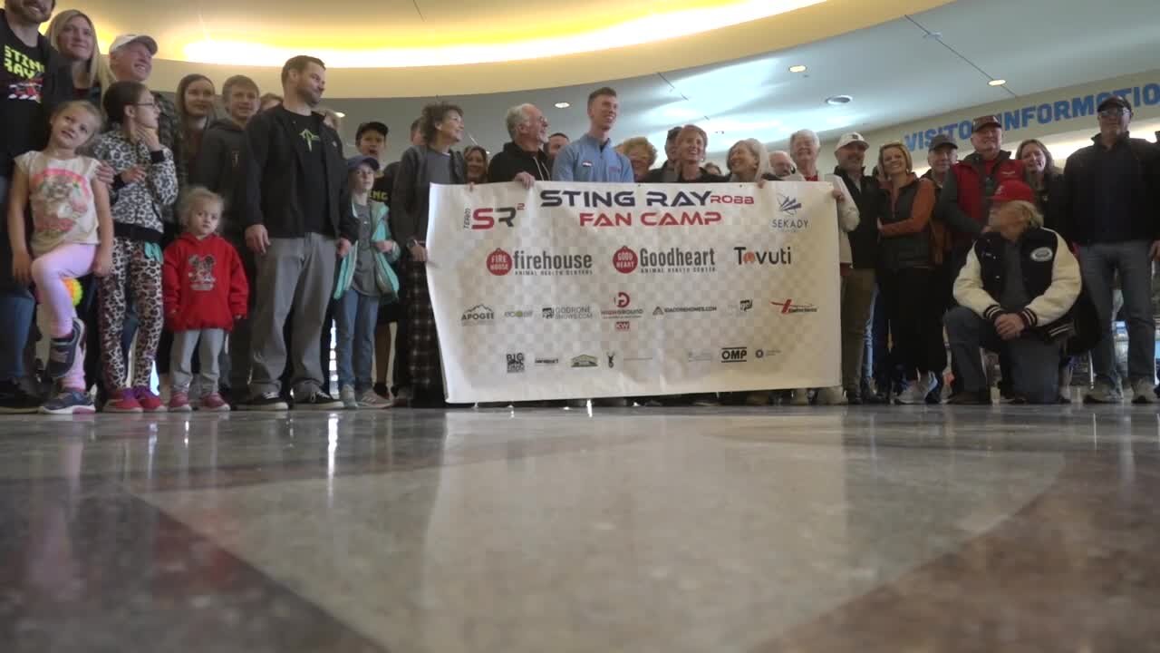 "It's a dream come true." Sting Ray Robb will race in the Indy Car Series