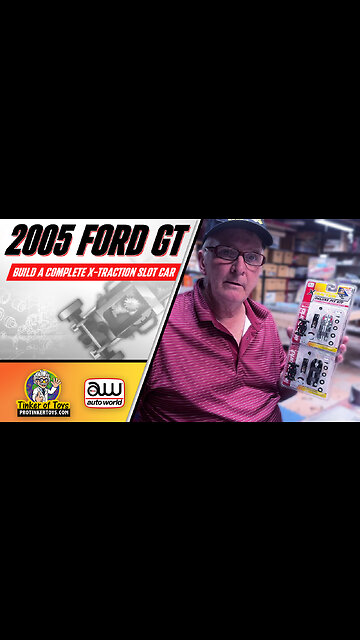 ON SALE NOW! - Black #2 2005 Ford GT | Deluxe Pit Kit | CP7990 | Auto World