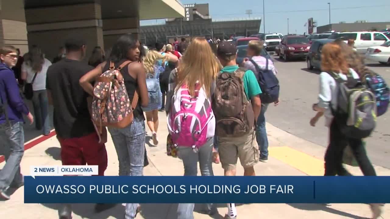 Owasso Public Schools hosts job fair