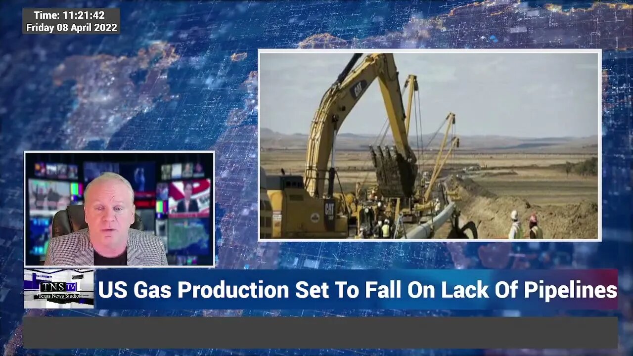 US Gas Production Set To Fall On Lack Of Pipelines