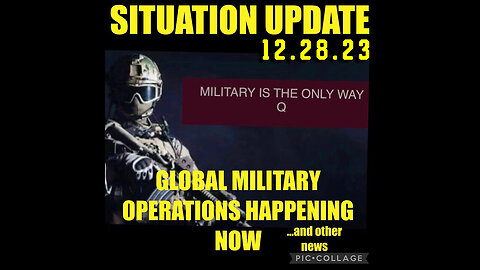 Situation Update 12/28/23 ~ Trump Return - Q+ White Hats Intel ~ Derek Johnson > SGAnon