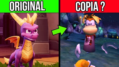 RAYMAN é UMA COPIA de SPYRO ?!