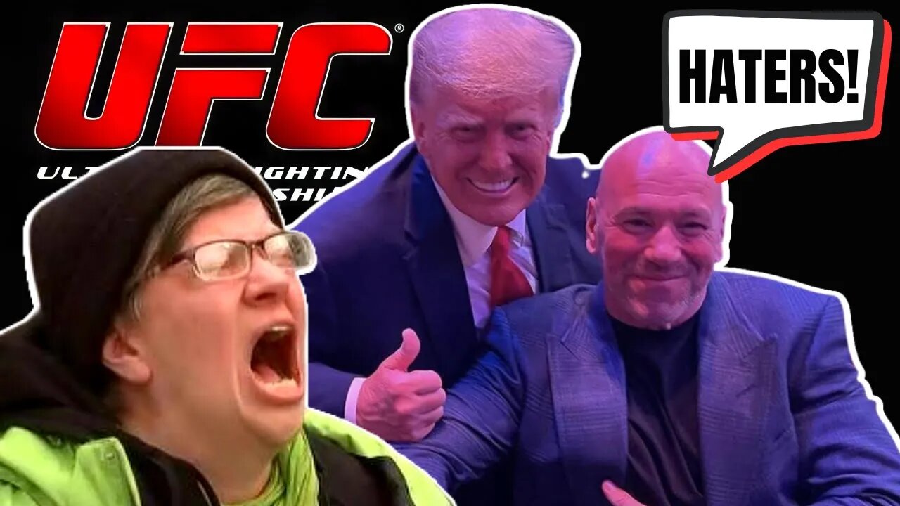 Mainstream Media SLAMS UFC, Dana White for ALIGNING with DONALD TRUMP! THEY CAN'T STOP THEM!