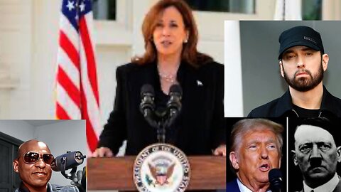 Kamala And Democrats Call Trump Hitler And Eminem Endorses Her