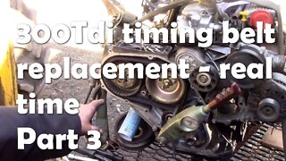 Malawi110 timing belt Part 3 - with a twist!