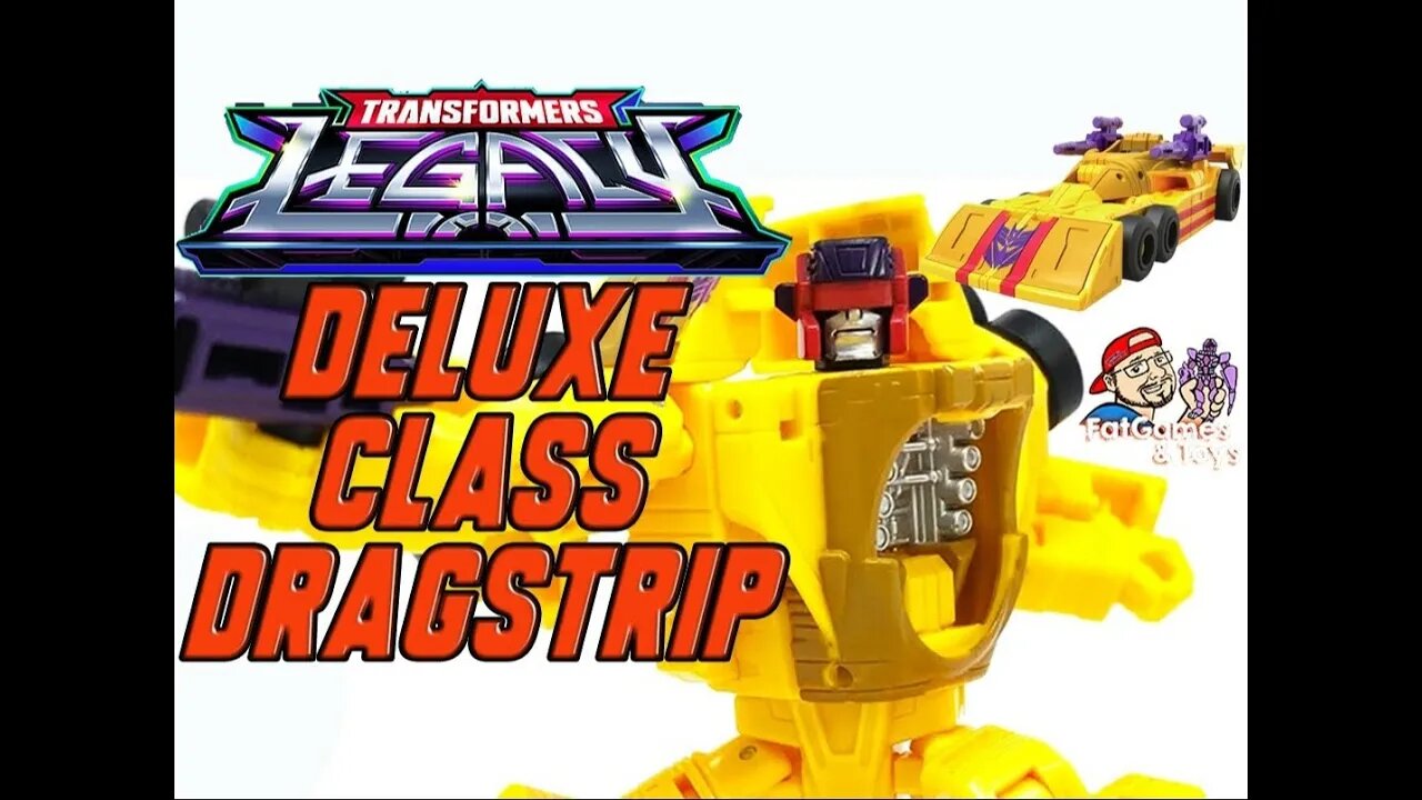 ⚠️🏎[INCRÍVEL!] Transformers Legacy Deluxe Class Dragstrip Review