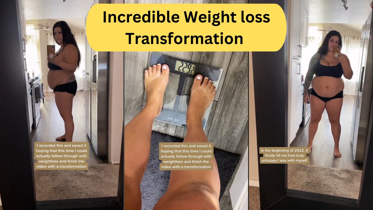 Incredible Weight loss Transformation #4