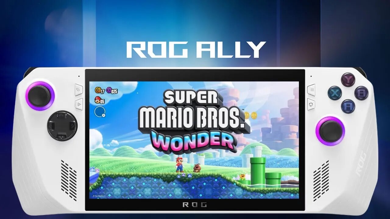 Super Mario Bros. Wonder (Yuzu EA-3940) Switch Emulation | Rog Ally Ryzen Z1 Extreme