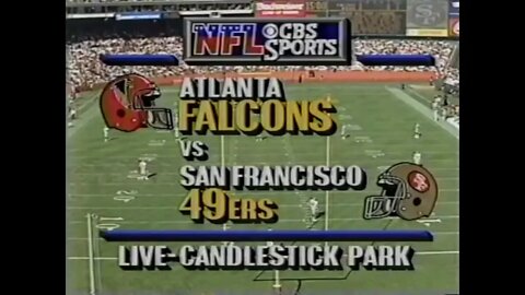 1989-11-12 Atlanta Falcons vs San Francisco 49ers