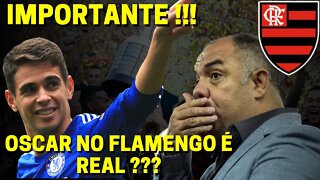 IMPORTANTE! OSCAR NO FLAMENGO É REAL A VERDADE SOBRE OSCAR NO FLAMENGO