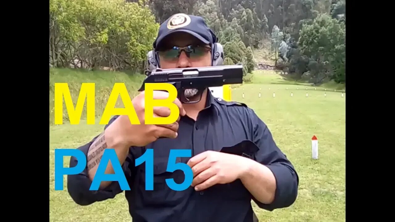 Pura Historia. La MAB PA15 -Calibre 9x19 mm