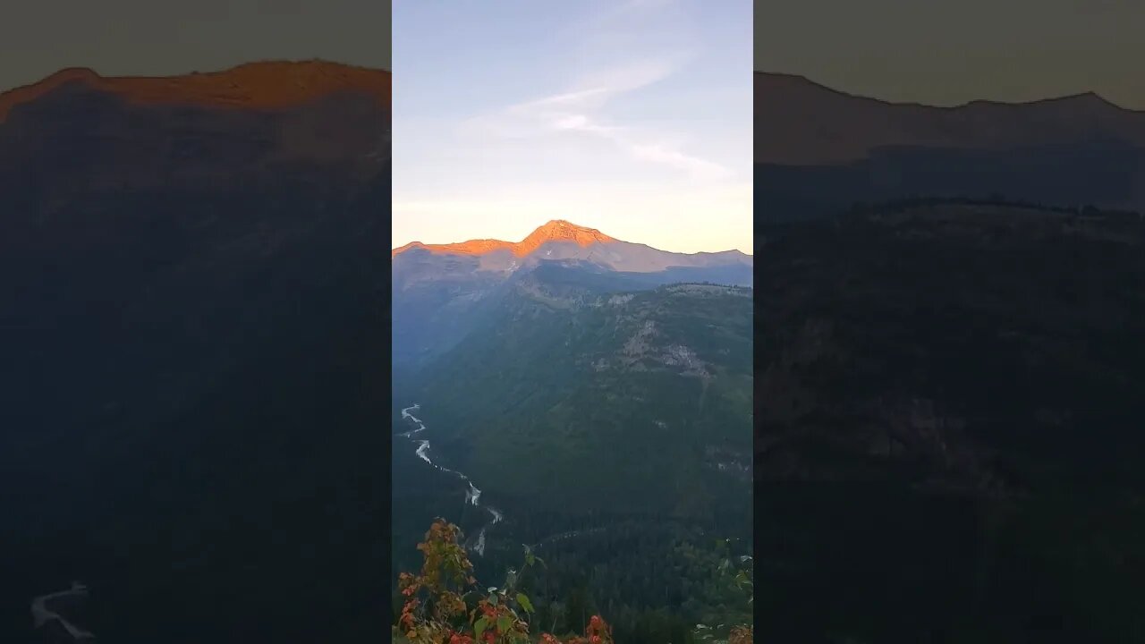 Glacier NP Montana sunrise. #nature #travel