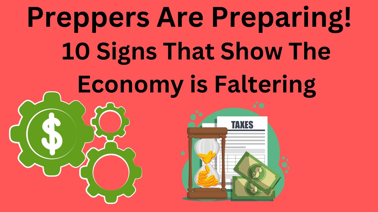 Preppers Are Getting Ready! 10 Numbers that Show the US Economy is Faltering!