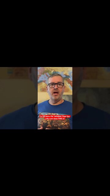 In 153 Years the ‘infallible’ Pope has only done THIS twice! #catholic #protestant