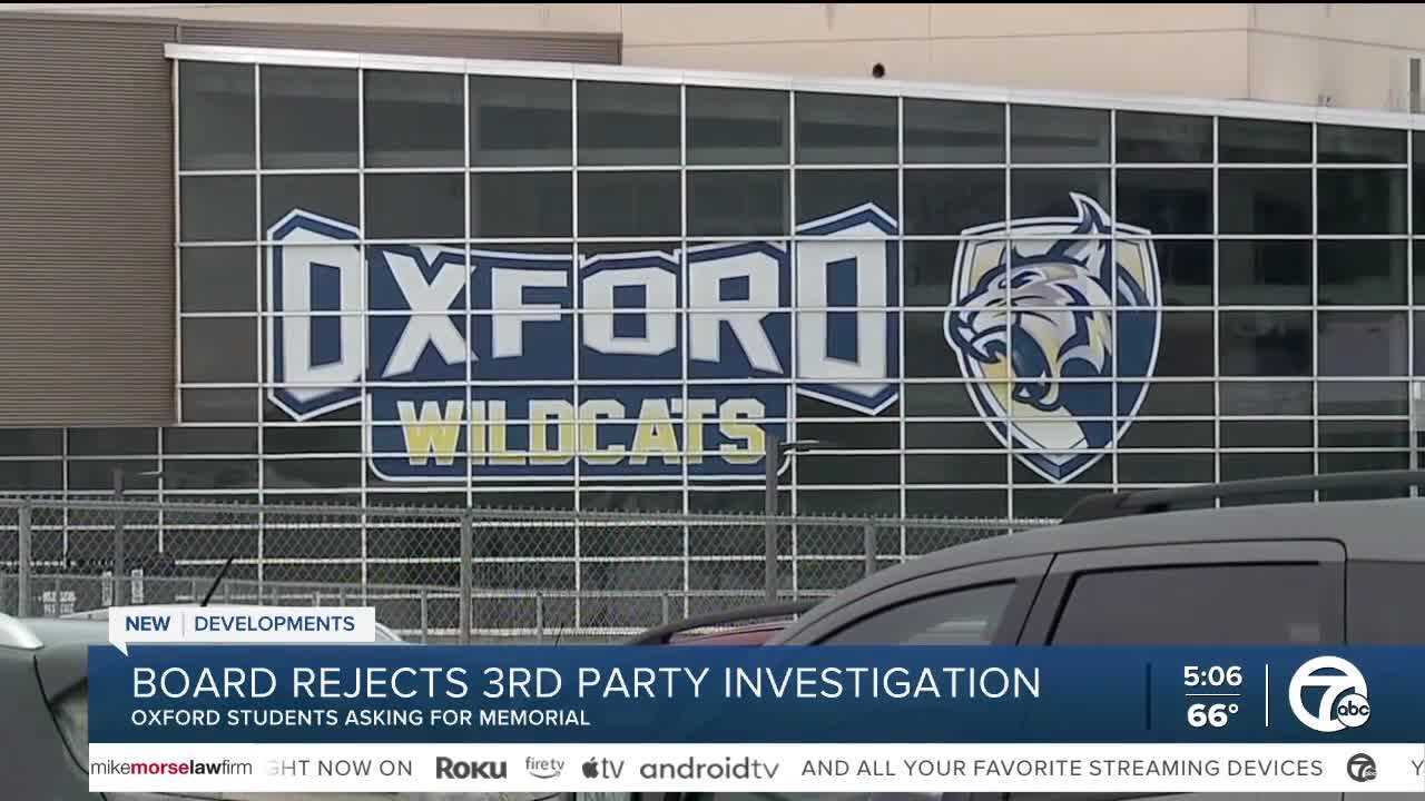 Oxford Schools reject AG Dana Nessels request for a third party investigation