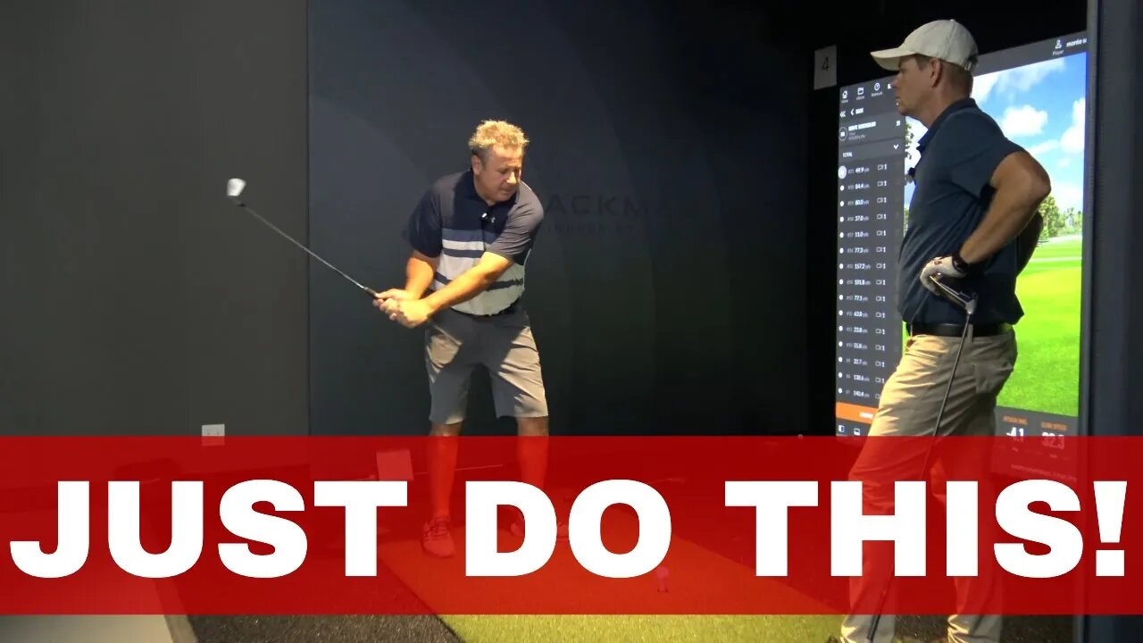 NO ONE CAN DO THIS 1 SIMPLE THING to GET BETTER AT GOLF | MONTE on BE BETTER GOLF