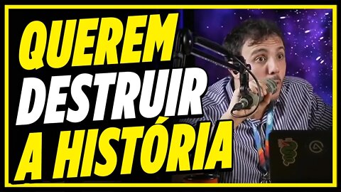 ESQUERDA QUER DESTRUIR SIMBOLOS NACIONAIS! | Cortes do MBL