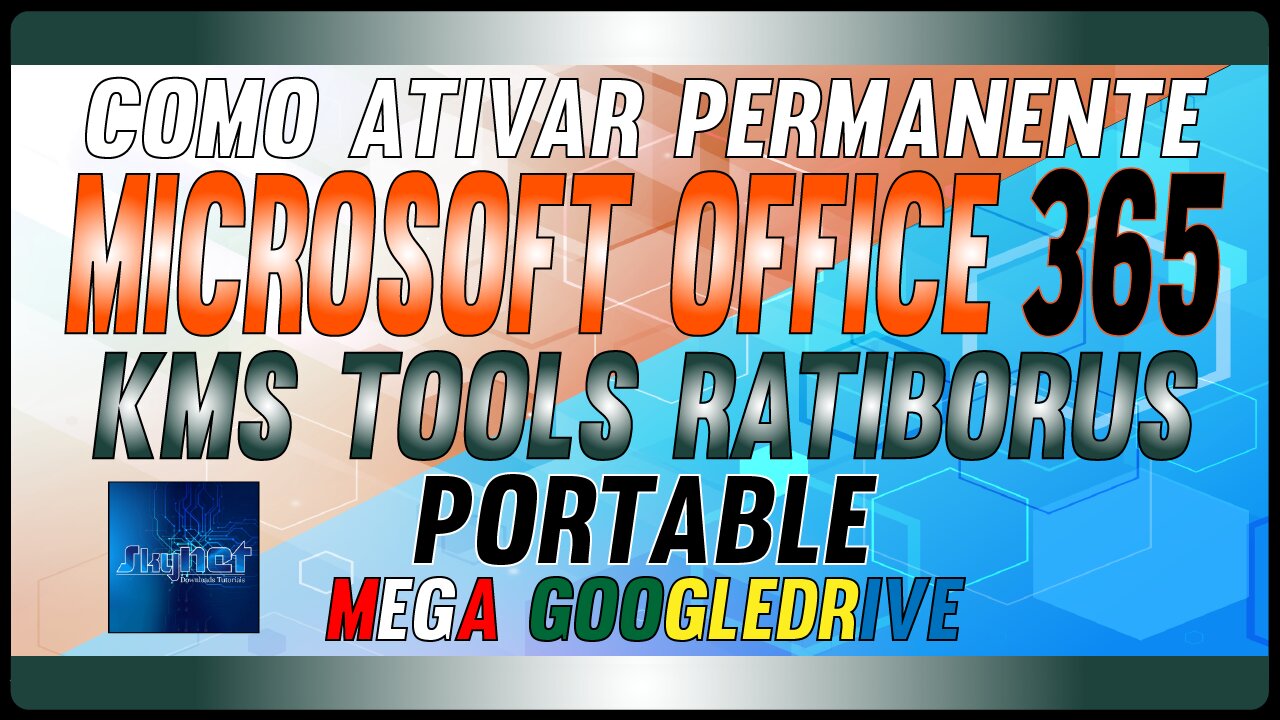 KMS Tools Ratiborus Portable - How to Activate Microsoft Office 365 Permanent (Two Methods)