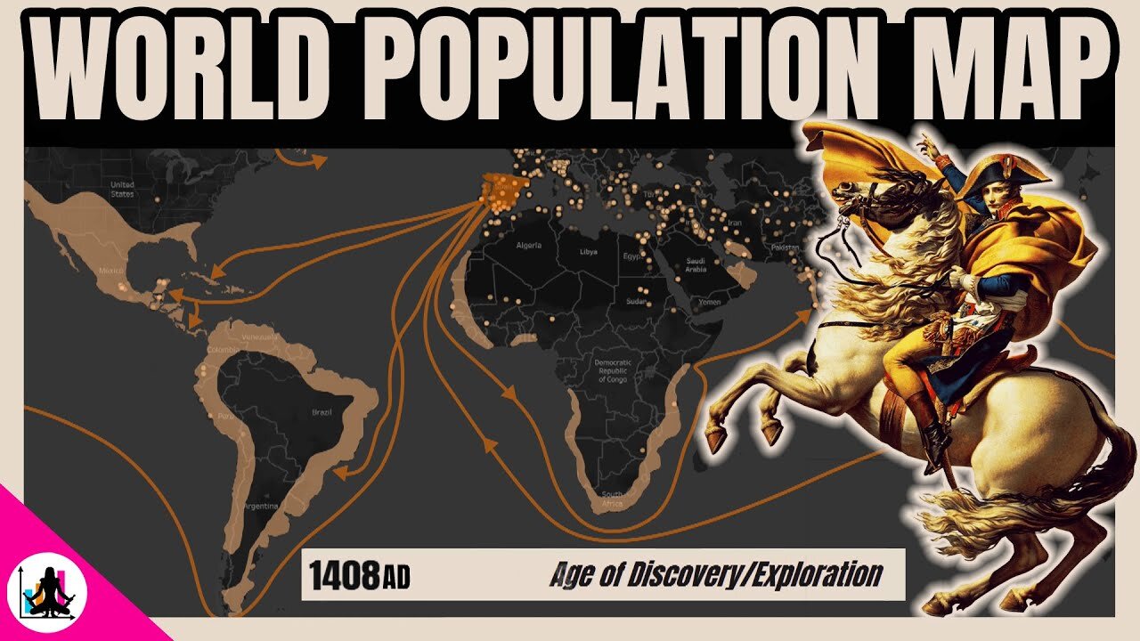 A History of World Population | Urbanization | 3700 BC - 2000 AD 👨‍👩‍👧‍👦🗺️