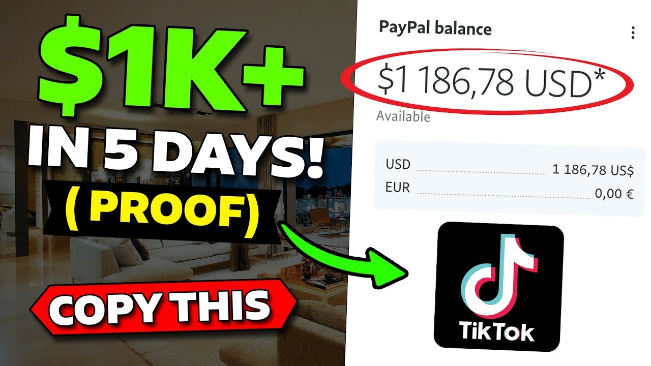 I Made $1,000+ In 5 Days With This TikTok Affiliate Marketing Strategy (ClickBank 2022)