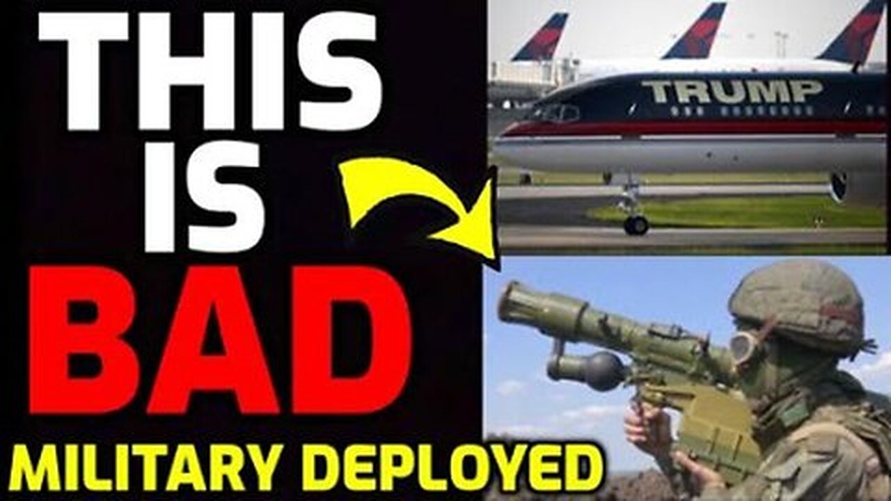 BREAKING!! 🚨 Surface-to-Air Missiles Deployed in USA - Trumps Plane TARGETED - Flight RESTRICTIONS