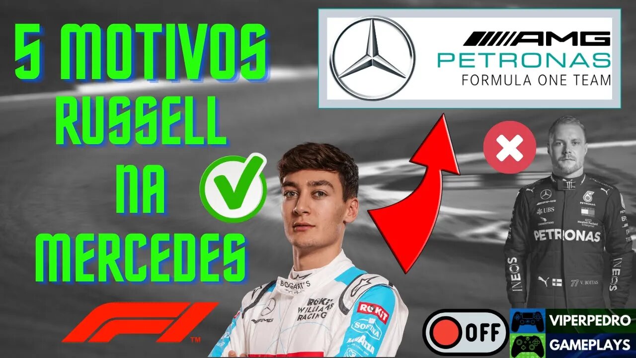 5 MOTIVOS para GEORGE RUSSELL ser CONTRATADO pela MERCEDES em 2021 | ANÁLISE F1 [EM OFF]