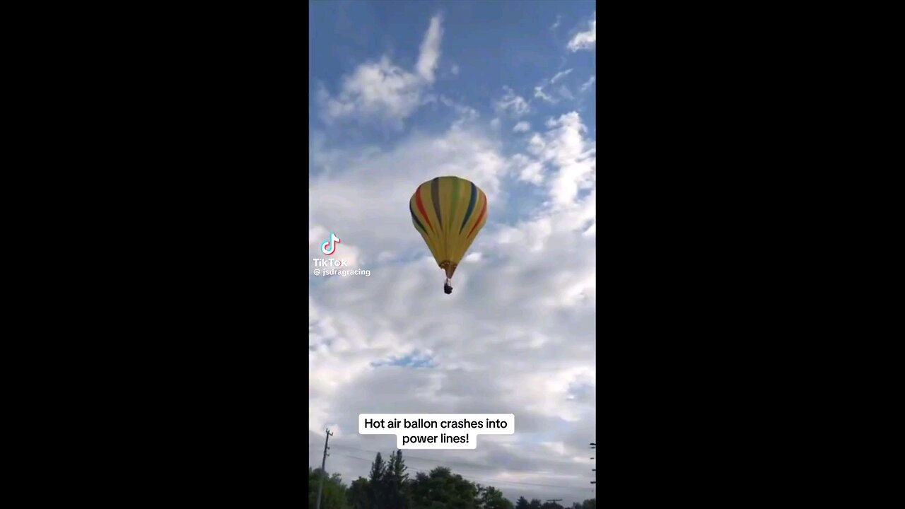 Hot air balloon crashes