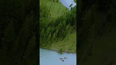 Beautiful lake in kalam #shorts #youtubeshorts #pakistan