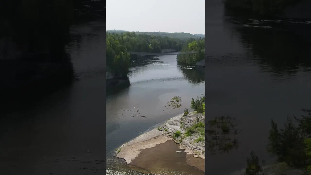 Ranney Gorge Suspension Bridge #shorts #short