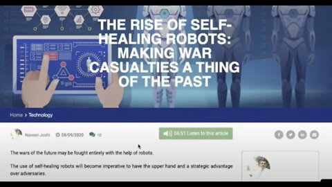 Terminator Style Self Healing Robot Is Now a Reality