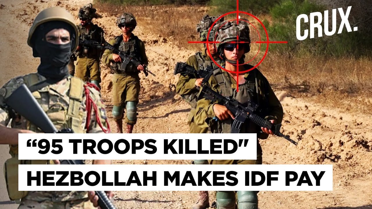 'Deadliest Month' for Israel Troops in Gaza & Lebanon, IDF Strikes Beirut After Deadly Rocket Attack