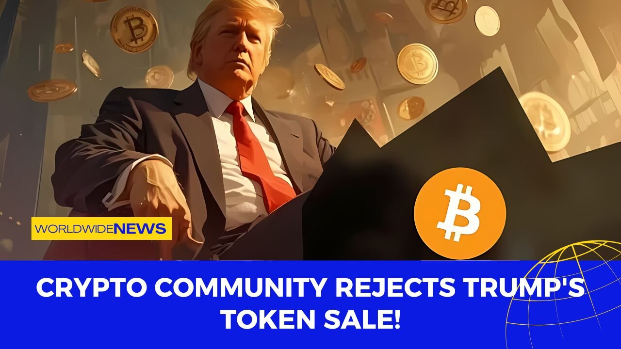 Crypto Community Rejects Trump's Token Sale!