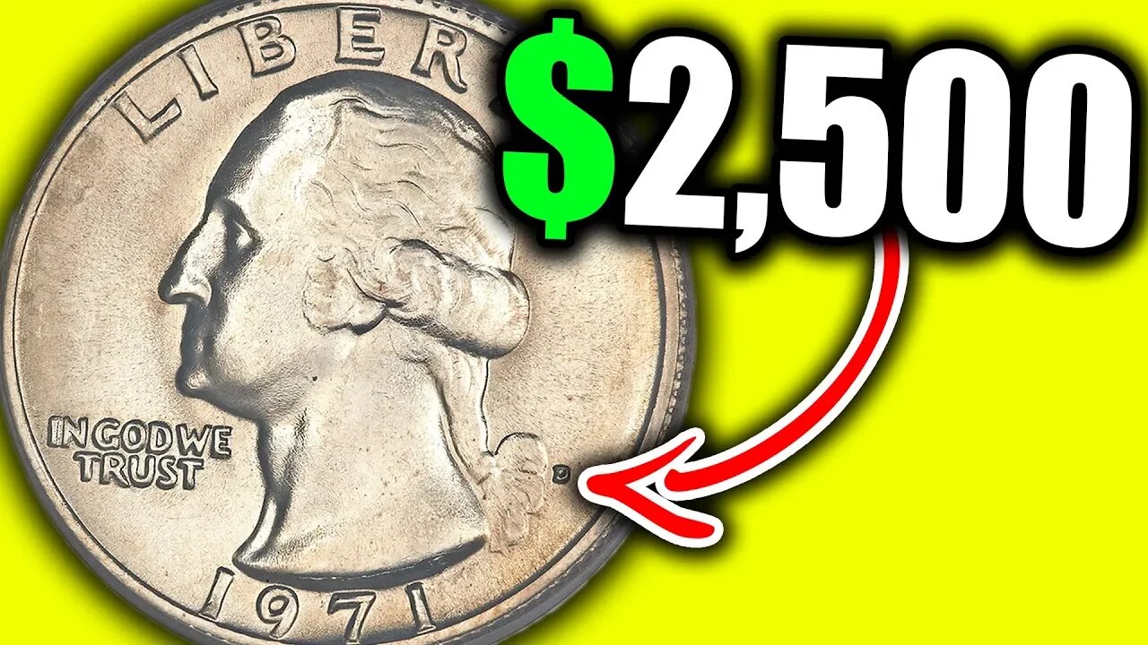 QUARTERS FROM THE 1970'S THAT ARE WORTH MONEY - LOOK FOR THESE RARE COINS!!