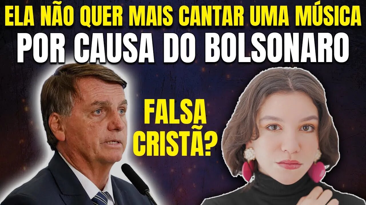 PRISCILLA ALCÂNTARA tenta lacrar com BOLSONARO e cantores gospel se levantam