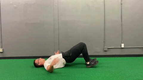 Hamstring bridge walkouts