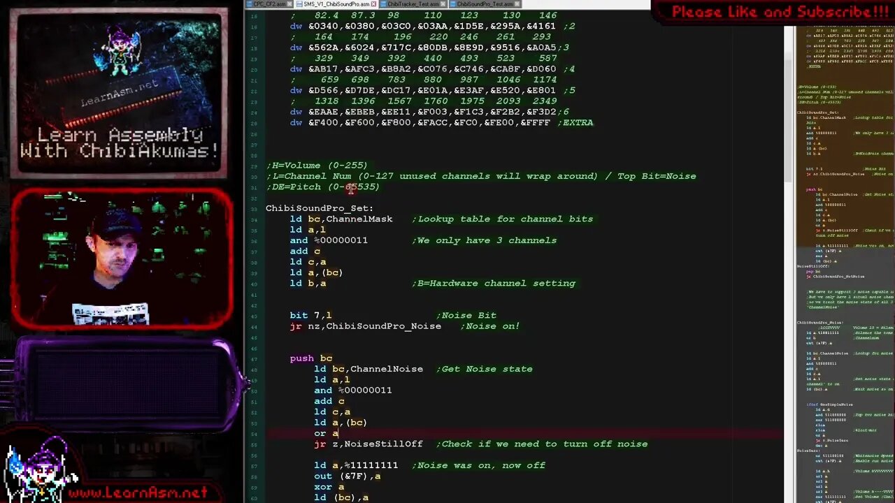 Z80 Lesson P70 - Sound on the SMS/GG (ChibiSound Pro)