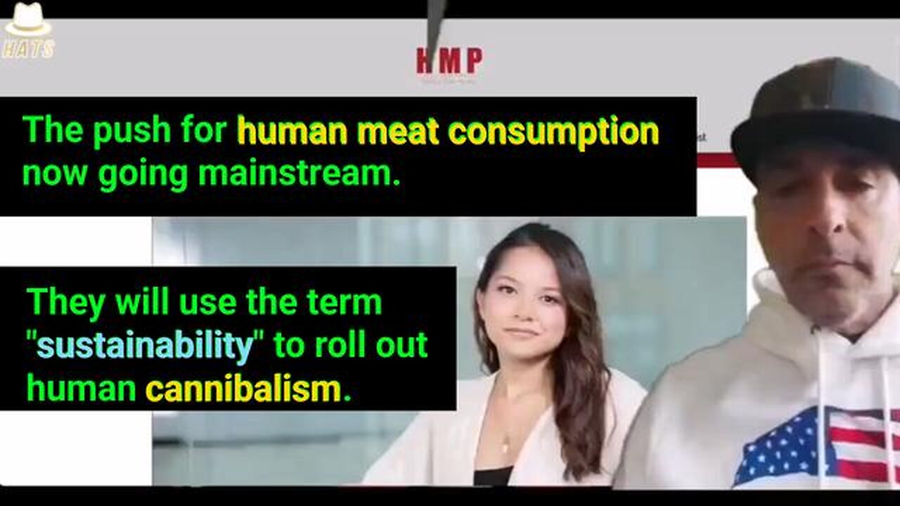 The push for human meat consumption now going mainstream / "sustainability" -> cannibalism