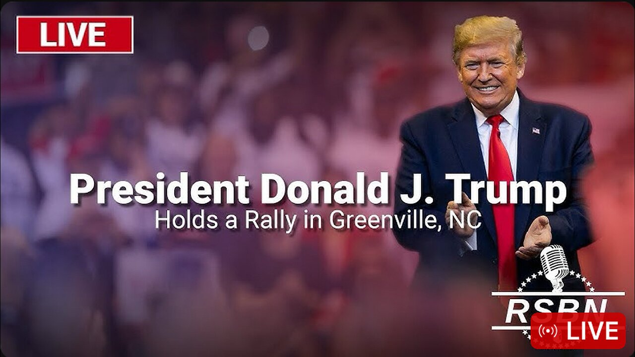 President Trump Holds a Rally in Greenville, NC - 10/21/24