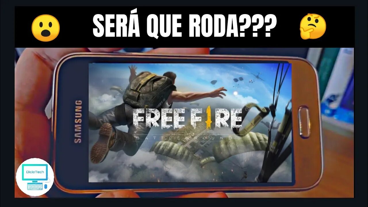 J1 MINI RODOU FREE FIRE ??? - Teste de Desempenho