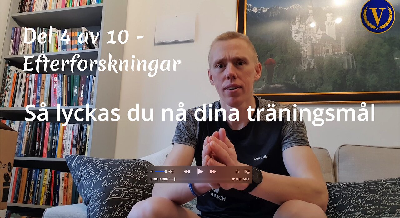 Så når du dina träningsmål - Del 4 av 10 (efterforskningar)