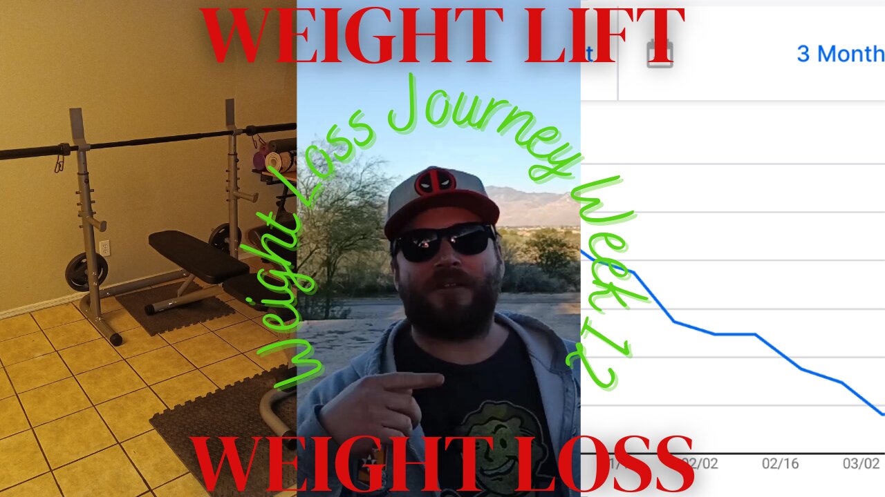 Weight Loss Journey Week 12 - Weight Lift and Weight Loss